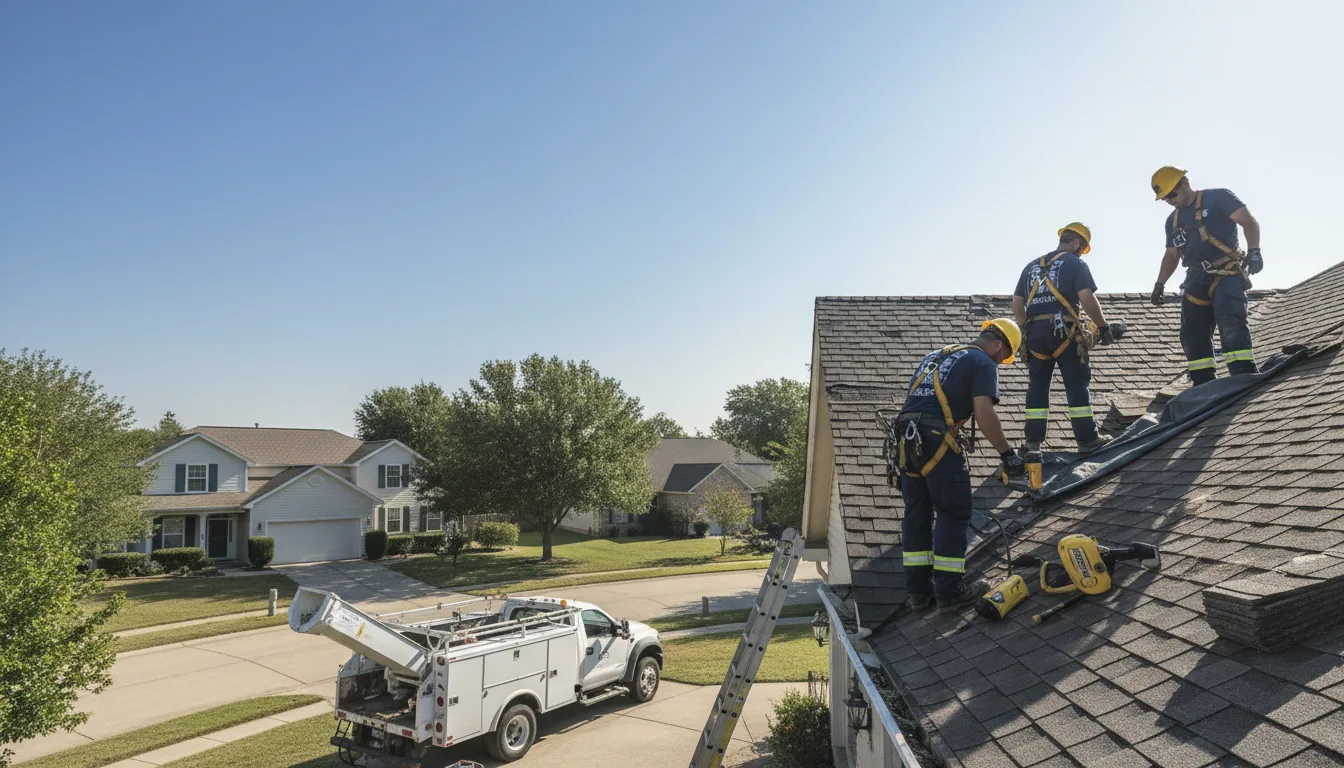 Emergency Roof Repair in Farmersville, TX near me